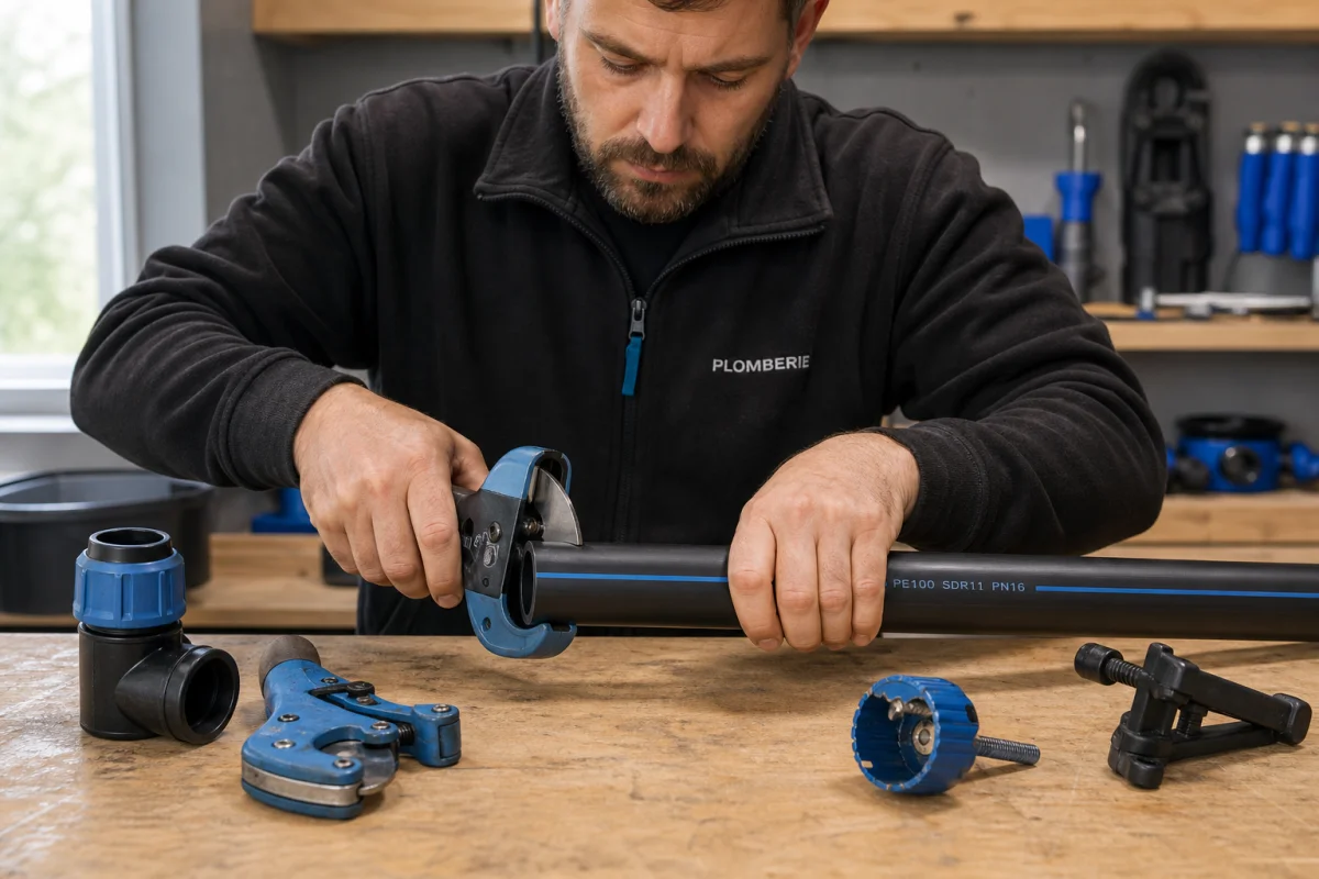 raccord polyéthylène enterré
