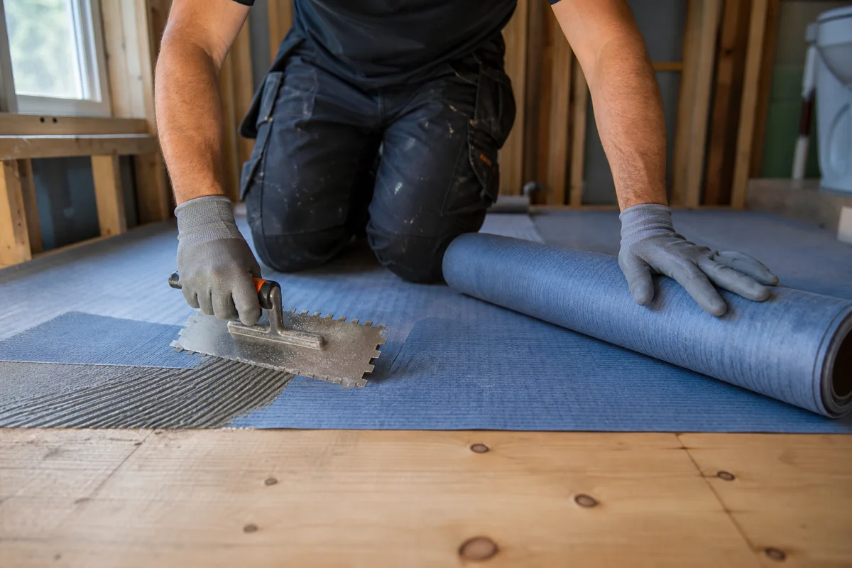 étanchéité salle de bain sur plancher bois