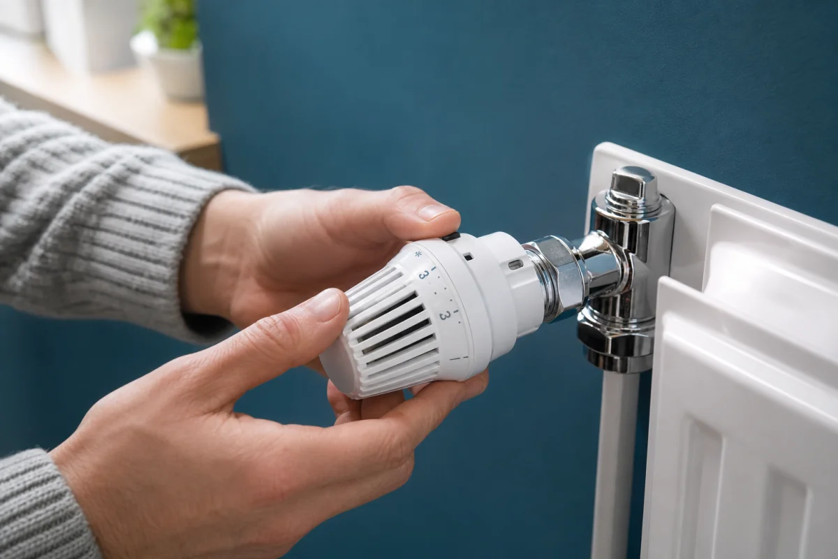 changement tete thermostatique
