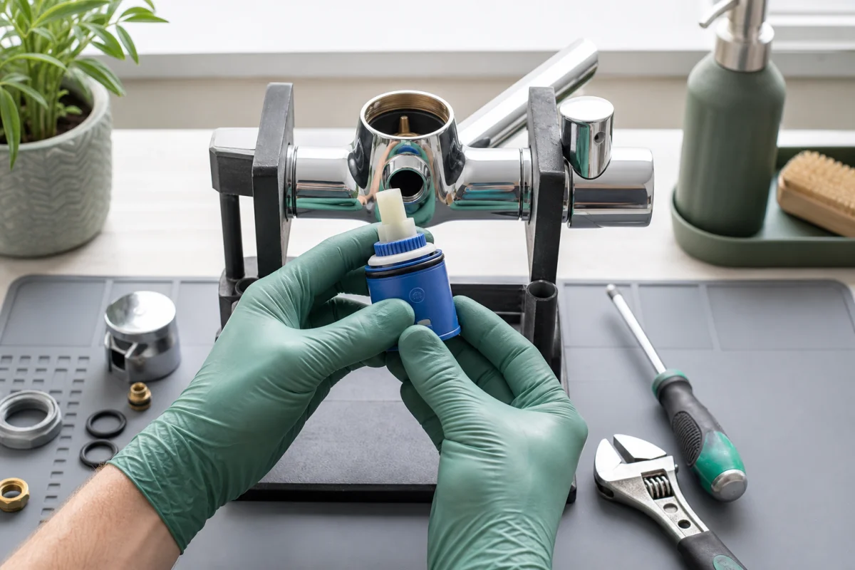 démontage mitigeur grohe