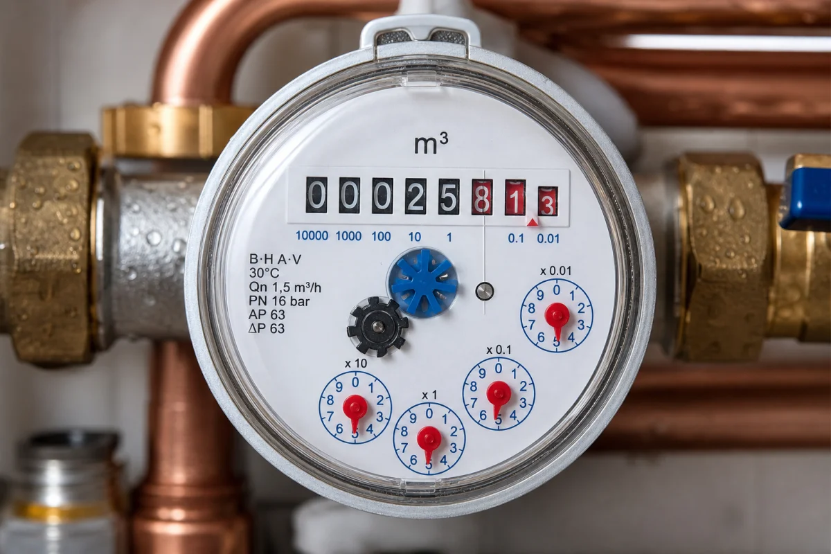 un compteur d'eau peut il tourner sans fuite