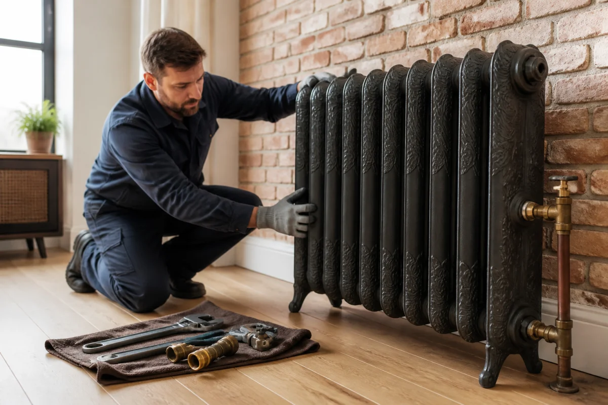 prix depose radiateur fonte
