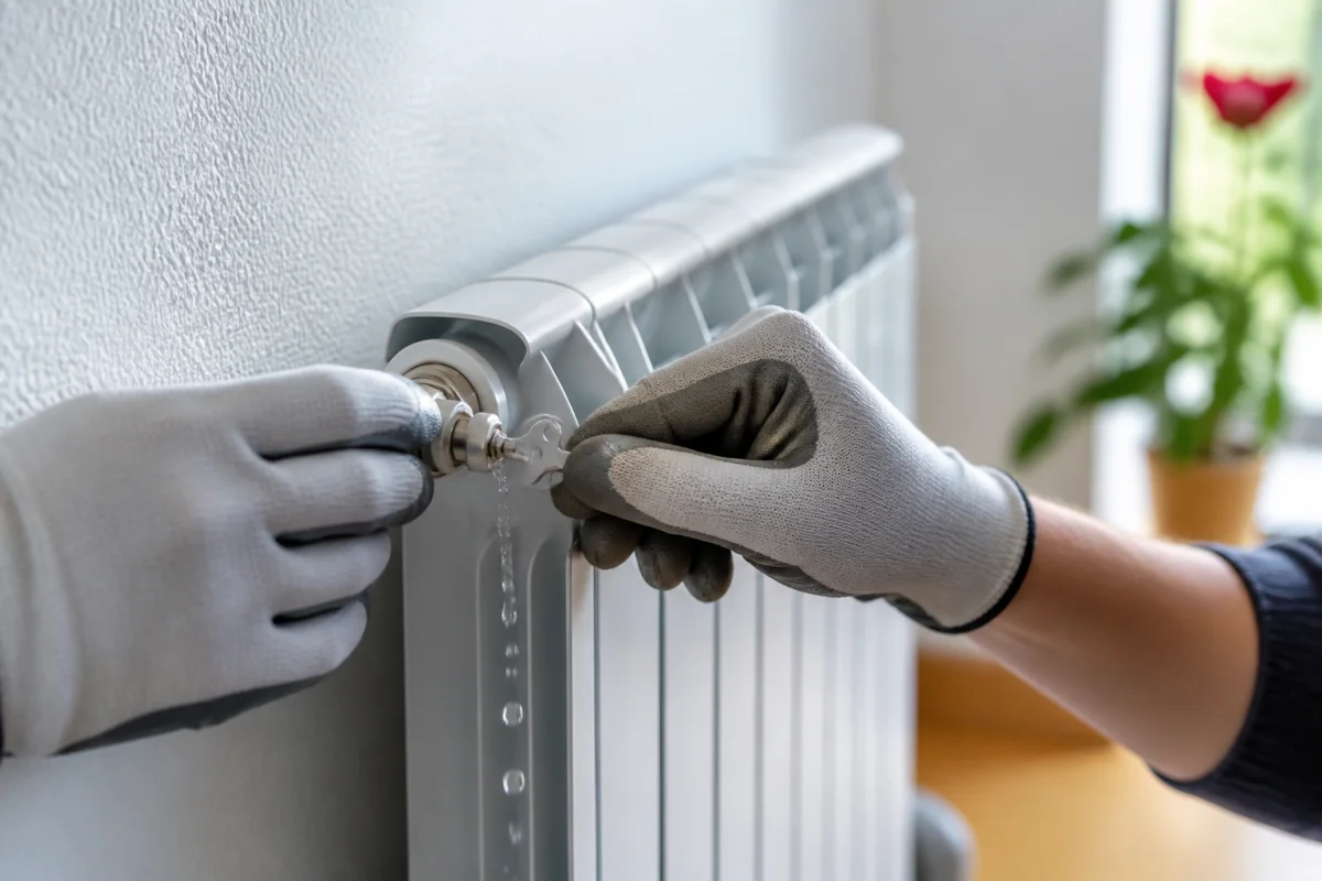 radiateur chauffe que d'un coté