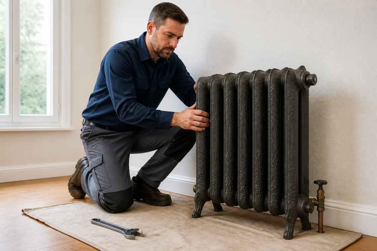 prix depose radiateur fonte
