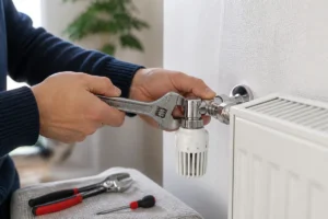 radiateur chauffe que d'un coté