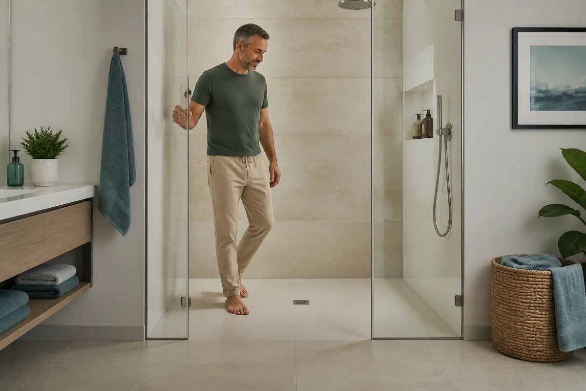 Installer une douche accessible dans de bonnes conditions