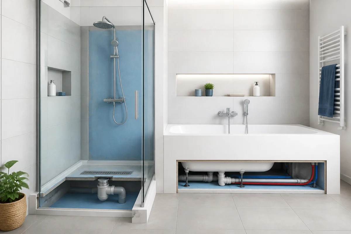 Normes plomberie salle de bain pour des travaux conformes